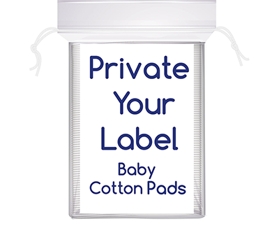Private Label Baby Cotton Pads